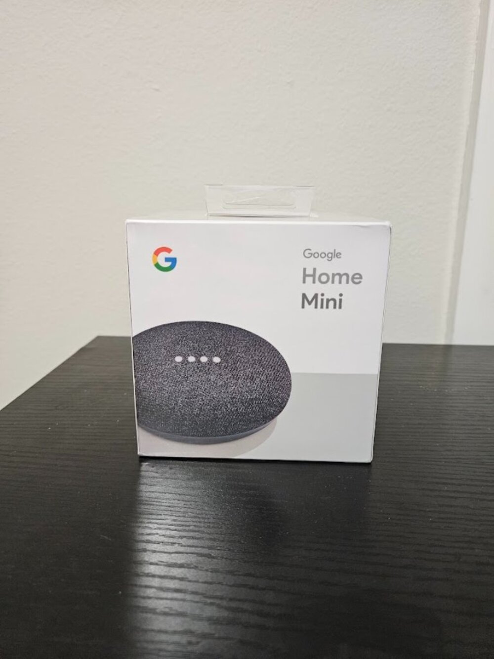 NWT Google Home Mini Smart Speaker 1st Gen Charcoal - NEW SEALED